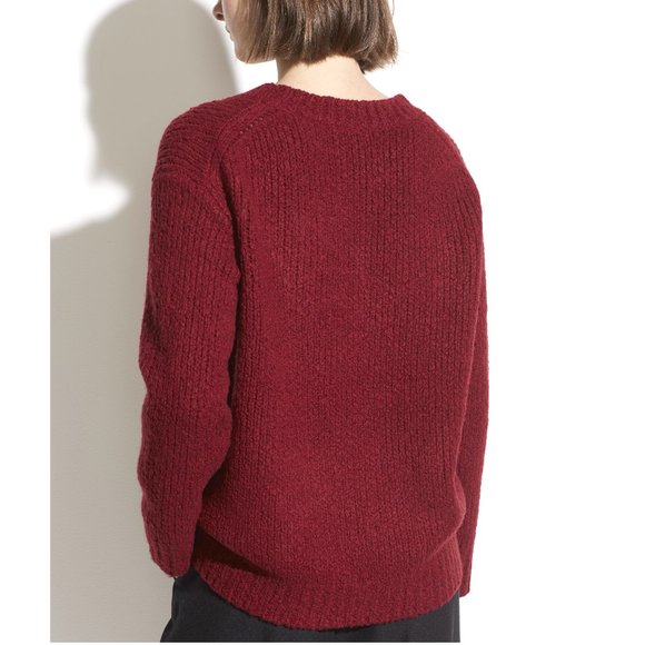 NWT Vince Merino Wool Relaxed Fit Sweater - Picture 9 of 10